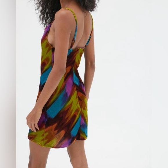 Urban Outfitters Dresses & Skirts - Urban Outfitters Velvet Mallory Cowl Neck Slip Dress Size Small